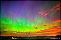 Aurora near Calgary by Robert Berdan ©