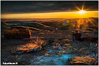 Red Rock Coulee at sunset by Robert Berdan ©
