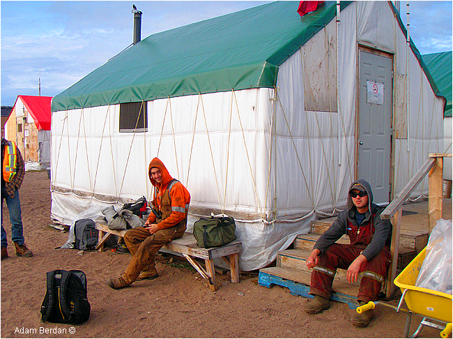 Tent on the Arctic by Adam Berdan ©