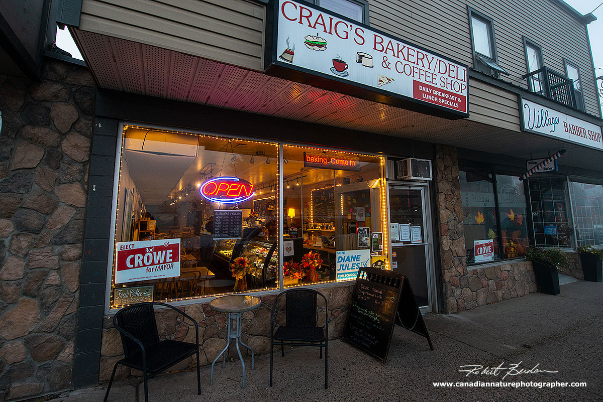 Craig's Bakery in Chase by Robert Berdan ©