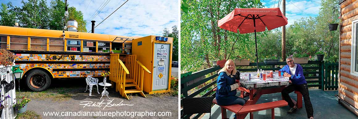 Alestines Fish and Chips in Iniuvik by Robert Berdan