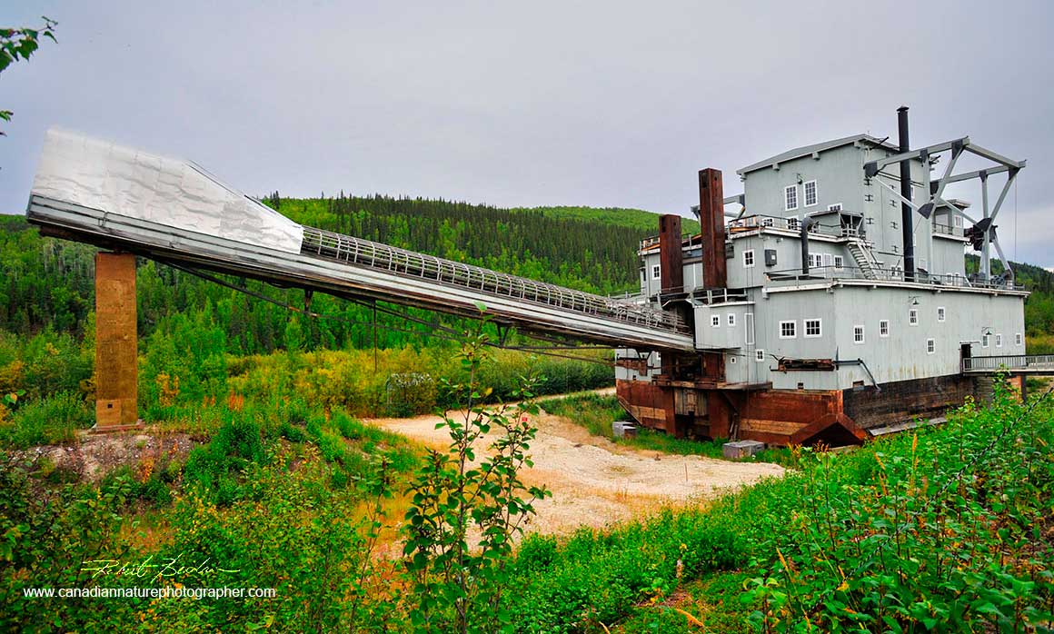 Dredge No. 4 Dawson city by Robert Berdan