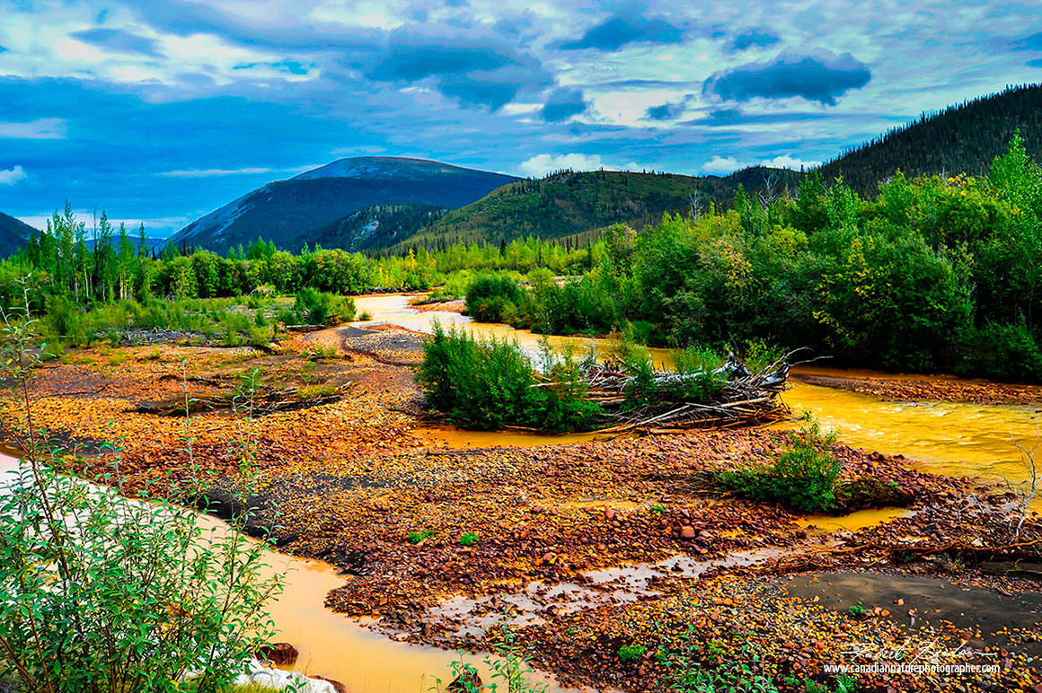 East Blockstone river next to the Dempster highway