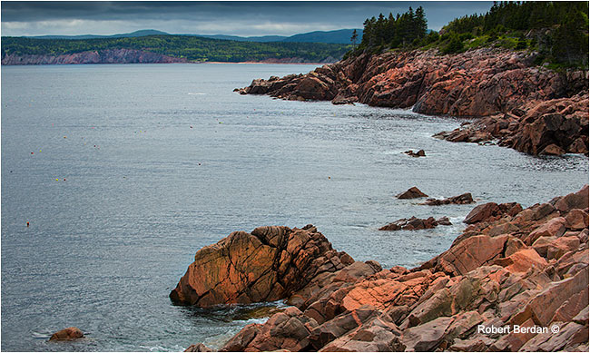 Cape Breton coastline by Robert Berdan ©