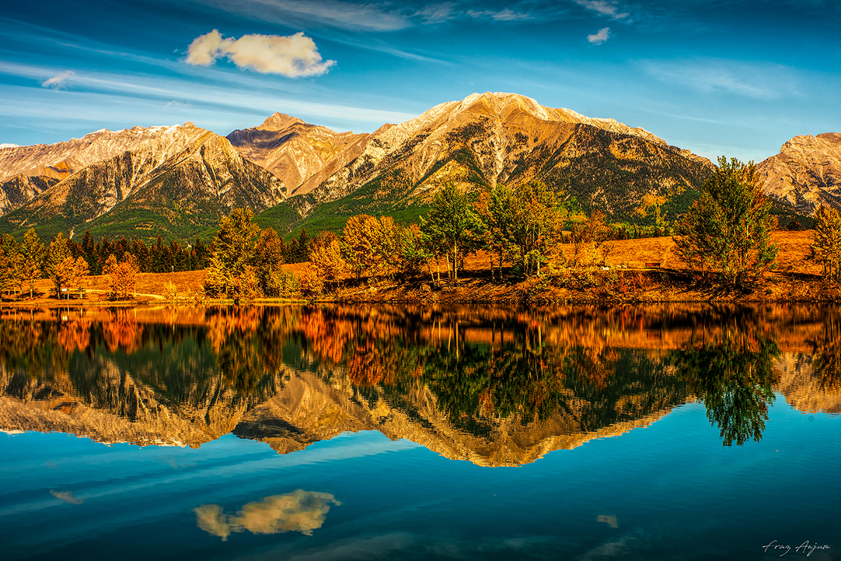 Reflections in Quarry Lake by Fraz Anjum ©