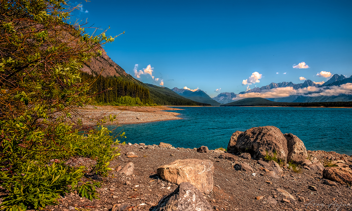 Lower Kananaskis Lake  by Fraz Anjum ©