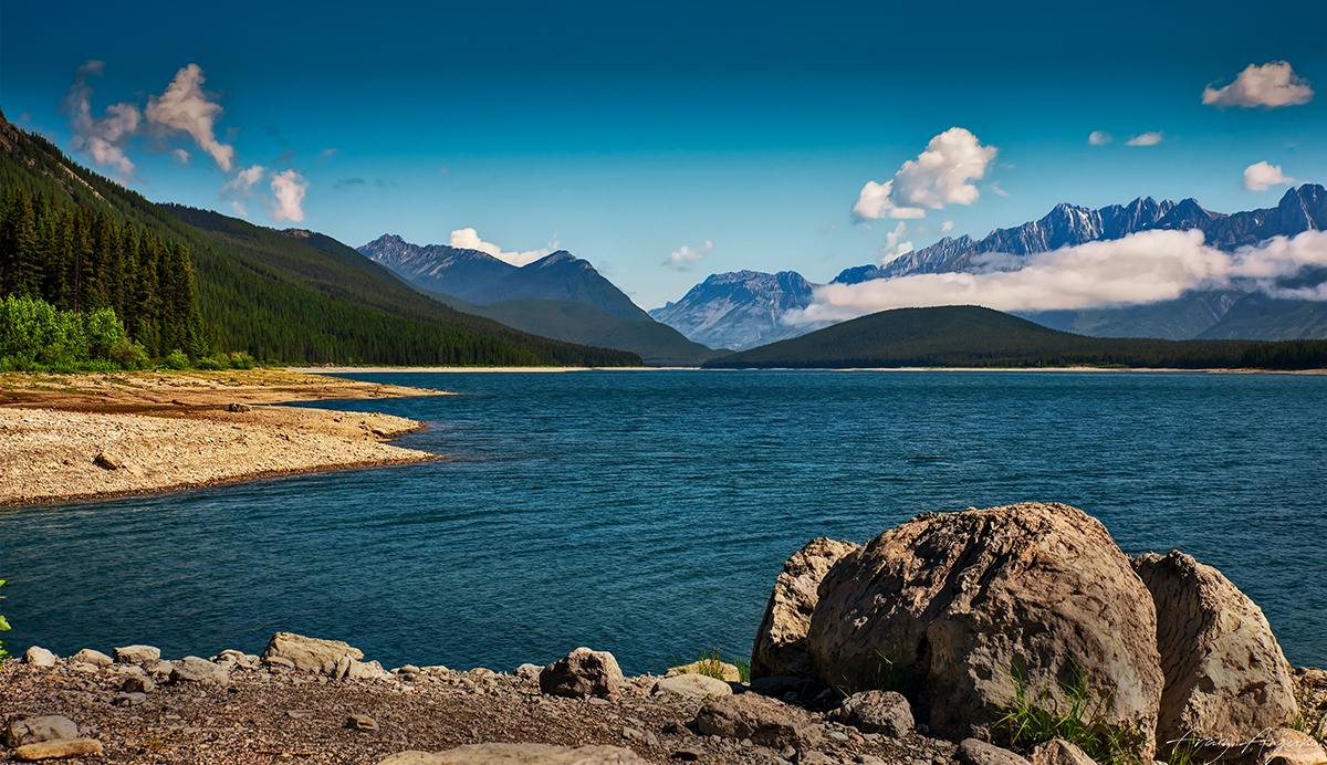 Lower Kananaskis Lake  by  Fraz Anjum ©