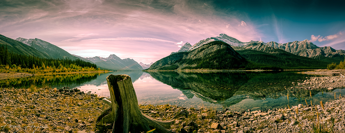 Spray Lakes on Smith-Dorrien Trail by Fraz Anjum ©