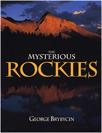 The Mysterious Rockies book cover by George Brybycin
