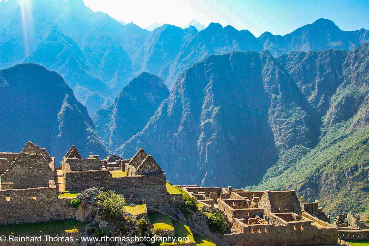 Mountains of Machuu Picchu by Reinhard Thomas ©