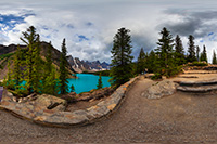 Moraine Lake Banff National Park, AB by Robert Berdan ©