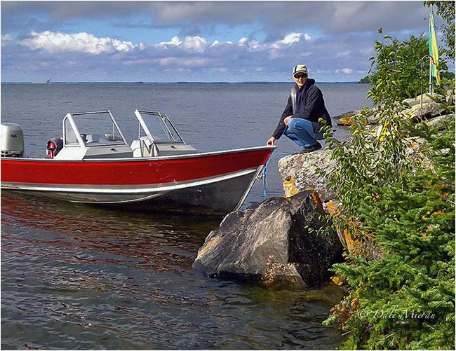 Boat - Lund Alaskan by Dr. Dale Mierau  ©