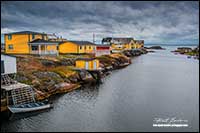 Newtown Newfoundland by Robert Berdan