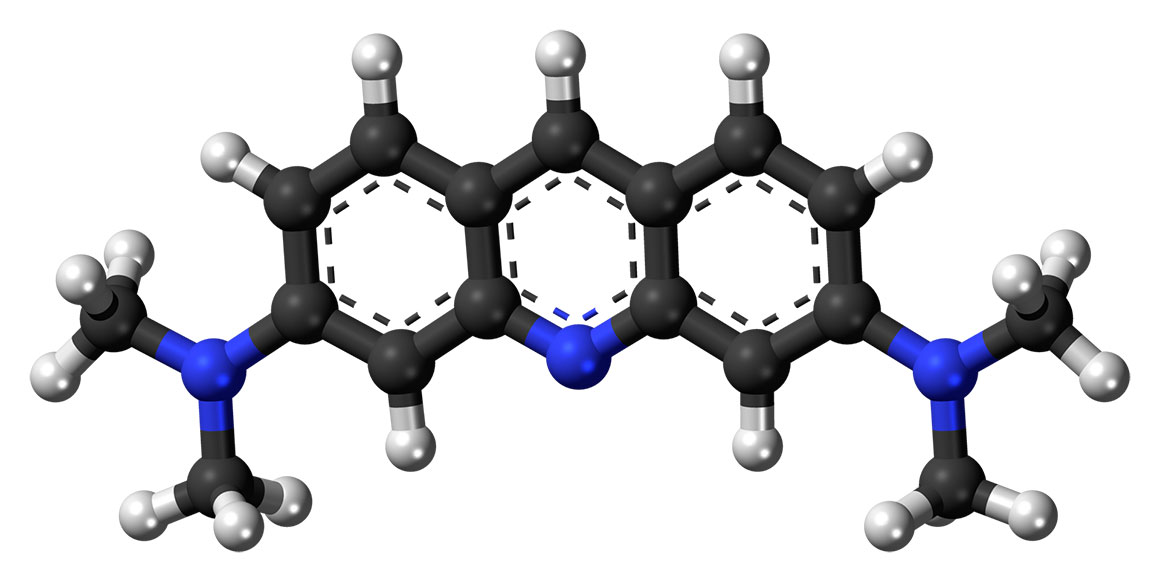 Acridine orange molecule 