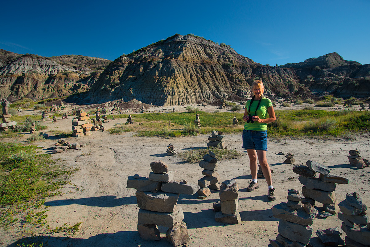 Inukshuk in Horseshoe Canyone by Robert Berdan ©