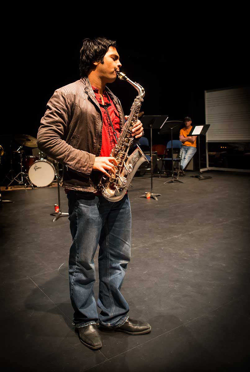 Chinley Hinacay Calgary Alto saxophonist by Robert Berdan 