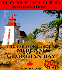 Home DVD of Midland and Georgian Bay by Karl Berdan $25