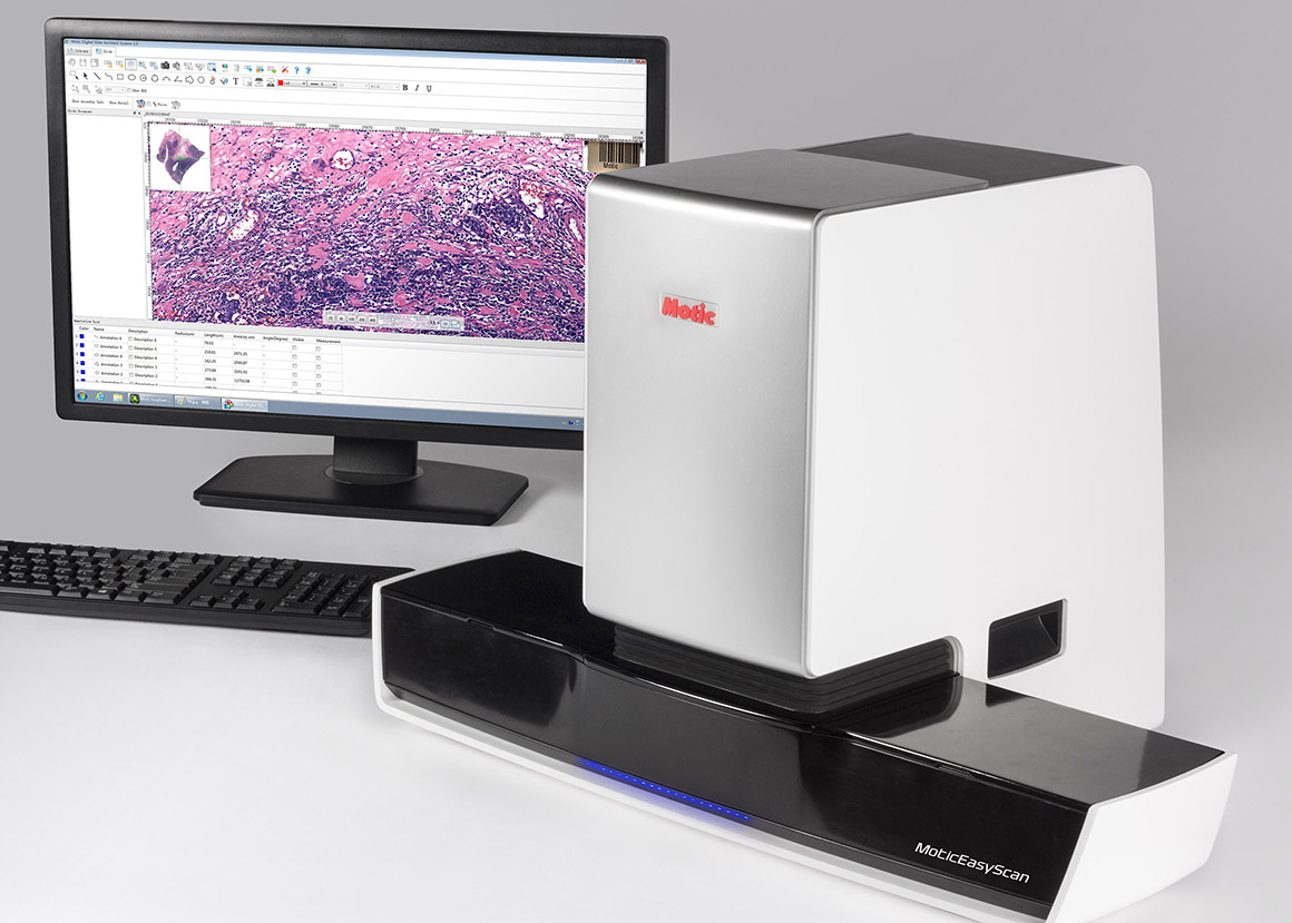Motic Easy scan microscope 
