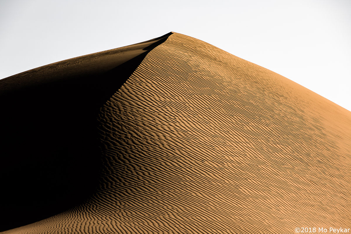 Sand dune in the Desert by Mo Peykar ©