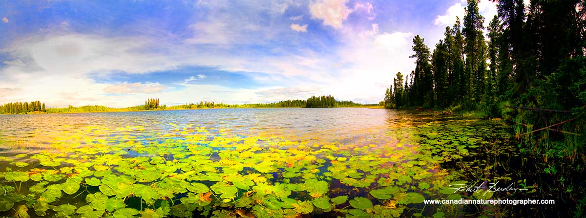 Twin lakes Alberta by Robert Berdan ©