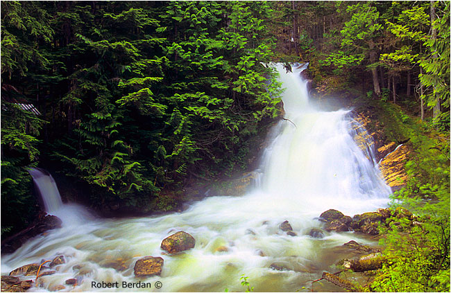 Lower falls on Mulvehill creek by Robert Berdan &copy;