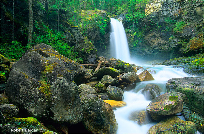 Sutherland Creek waterfalls by Robert Berdan &copy;