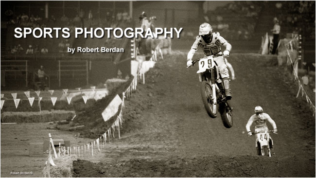 Motocross racing by Robert Berdan ©
