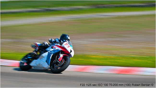 Motorcycle Racing Race City by Robert Berdan ©