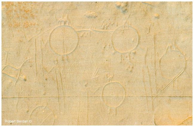 Petroglyph at Writing-on-Stone Provincial park, AB by Robert Berdan ©